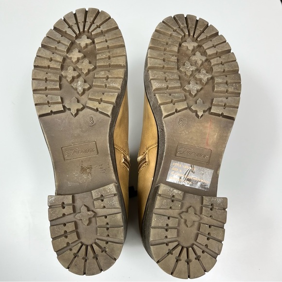 Forever Brown Lesly Buckle Boots | Size: 8 - Picture 7 of 12